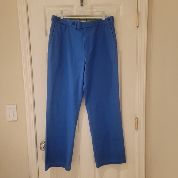 Banana Republic Other - Banana Republic Pants Mens 32x30.5 Blue Extended Tab Casual Colorful NWOT NEW